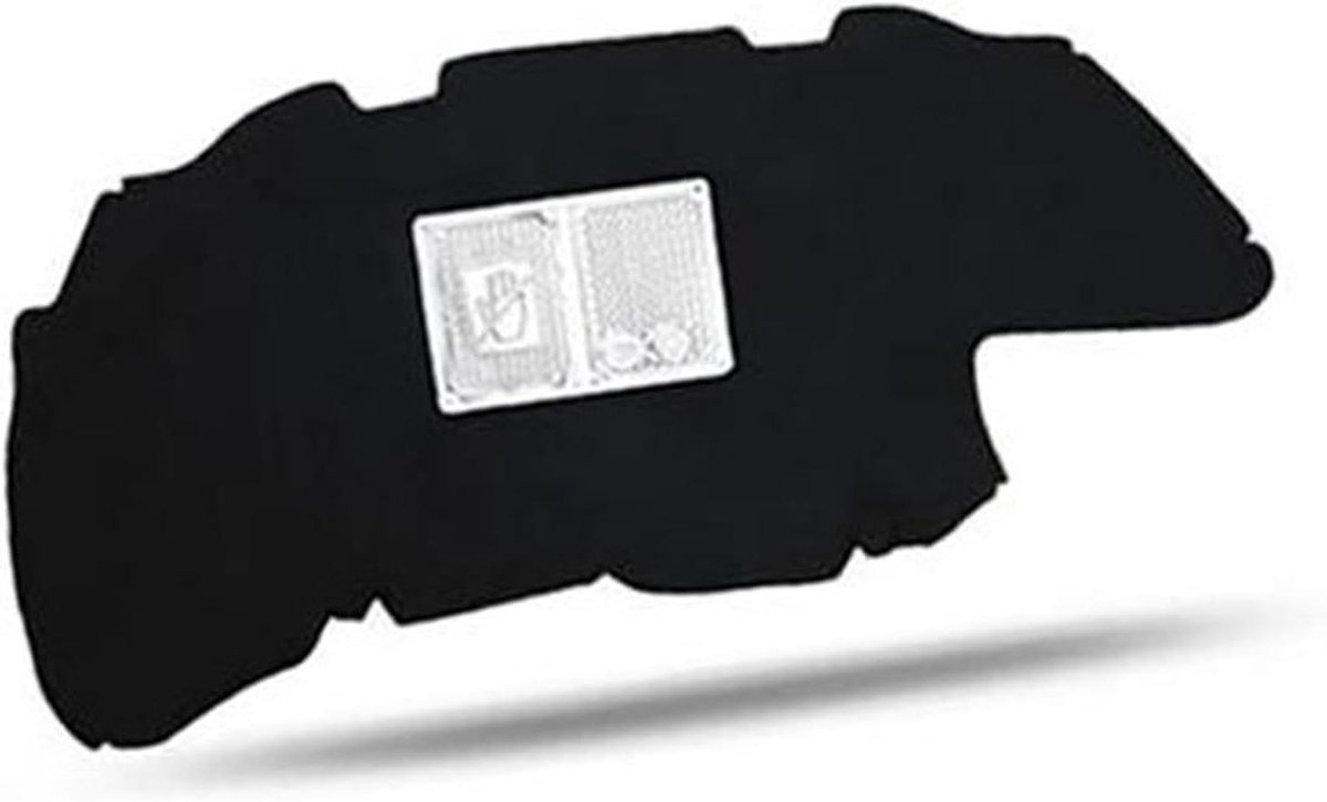 Motorkap Isolatie - Geluidsisolatie Mat Motor - Motor Geluid Dempen - Premium Warmte Absorptie - Universele Pasvorm - Zwart