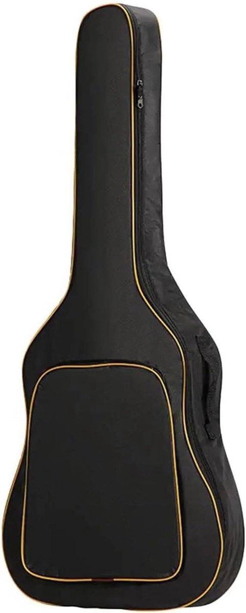 Gitaartas - Gitaarhoes - Muziek Transport - Waterdicht Oxford - 1.4 cm dik - Zwart