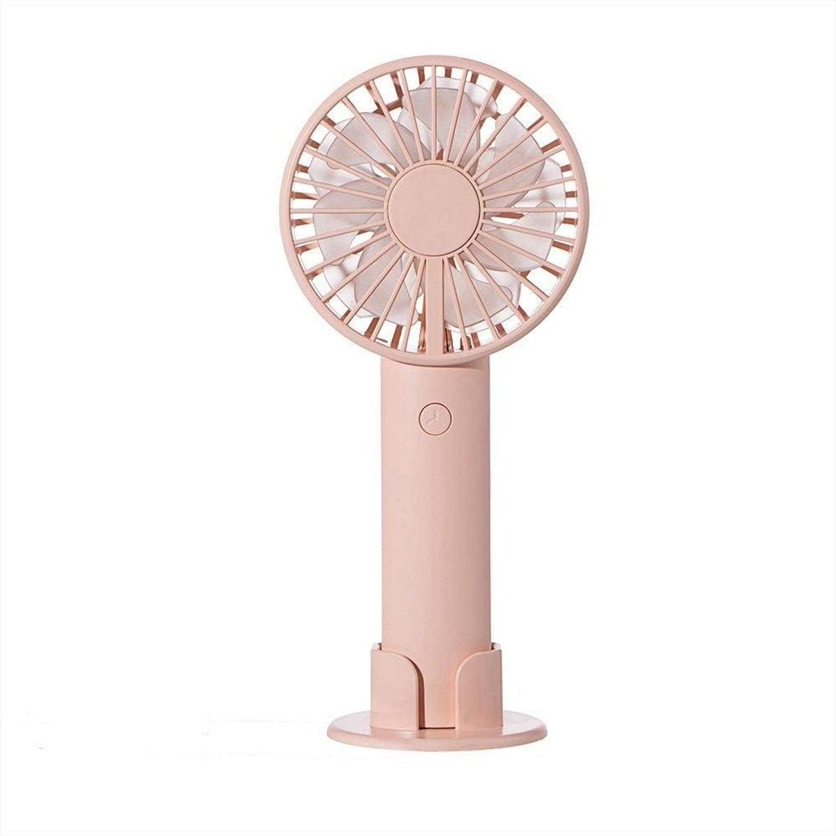Mini Zakventilator - Persoonlijke Ventilator - Koelte Onderweg - Drie Snelheden - 176 cm - Roze