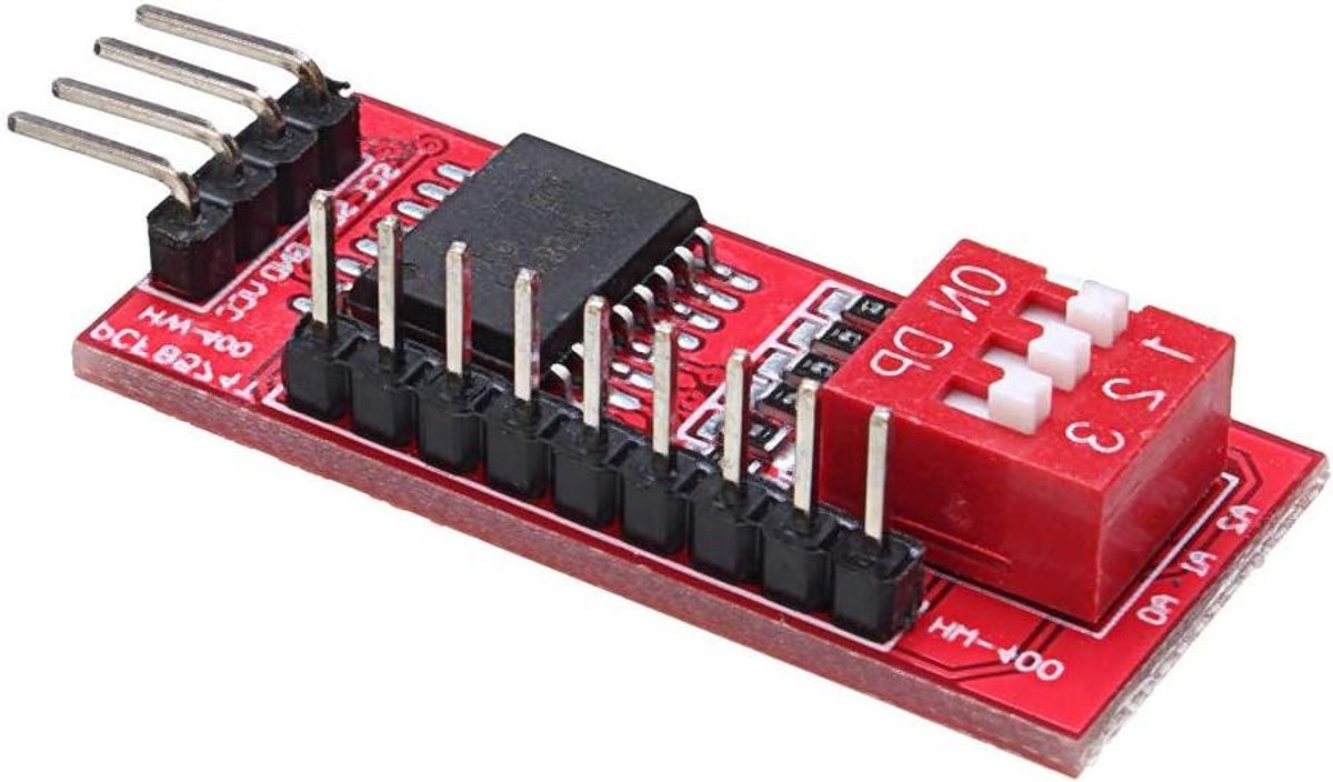 IO Uitbreidingsmodule - Port Interface - I2C Cascading - Adres Instelbaar - 36 x 16 mm - Groen