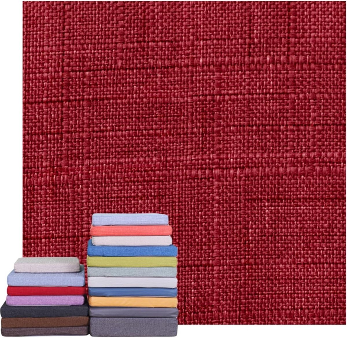 Kussenhoes Bank - Stoelhoezen Vervangend - Meubels Vernieuwen - Antislip Rubberbasis - 45x