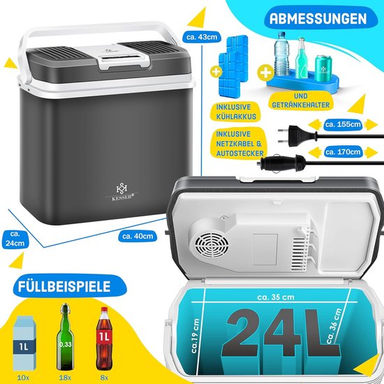 Mini Koelkast - Draagbare Minibar - Cosmetica koeler - Make up koeler van MINI — afbeelding 5