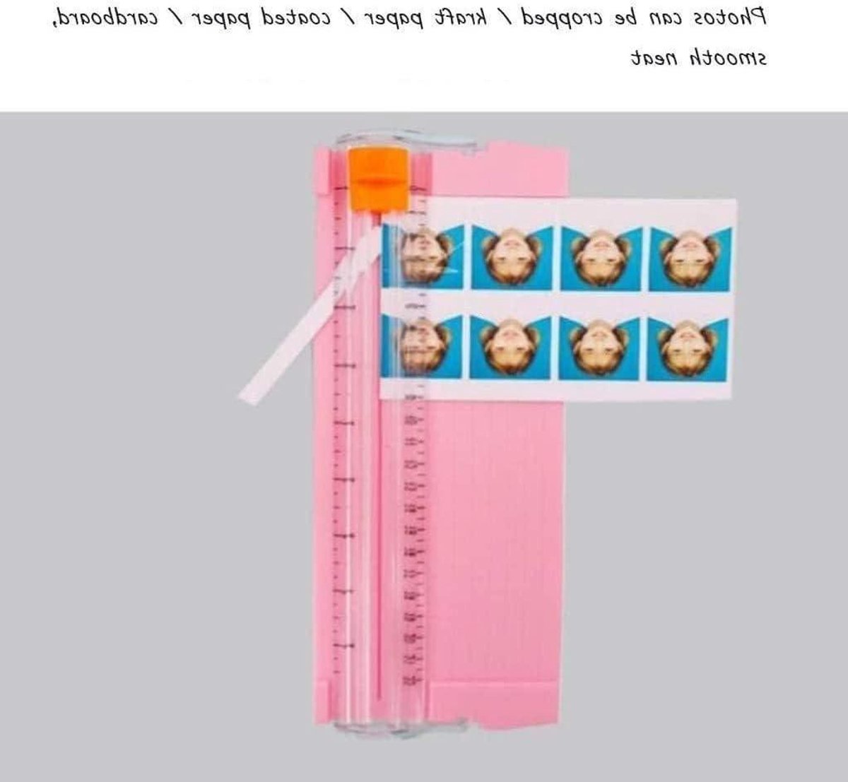Papiersnijder Guillotine - Snijmachine Papier - Papier Snel Snijden - Opvouwbaar Ontwerp - Formaat A3 - One Color