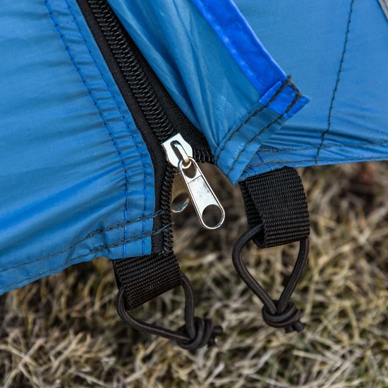 REDOM - Koepeltent - Dubbelwandig - Voor 4 Personen - Vierseizoenen - Kamperen - Polyester - Blauw van Redom — afbeelding 5
