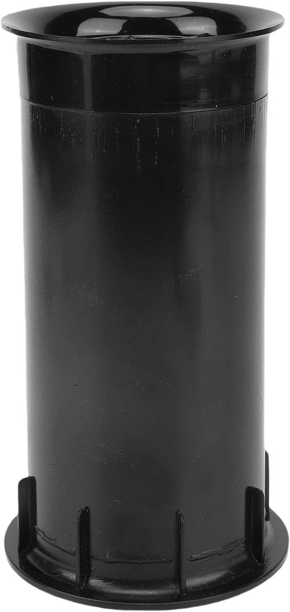 Speaker Poort Buis - Bas Reflectie Buis - Verbeter Bas Geluid - Duurzaam ABS Materiaal - 88mm x 160mm - Zwart