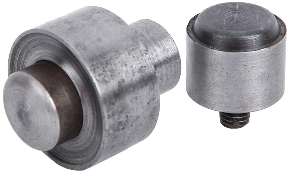 Handpers Oogje Puncher - Installatiegereedschap Klinknagel Tool - Kleding Accessoires Bevestigen - Verwisselbare Mallen - 20MM - Metaal