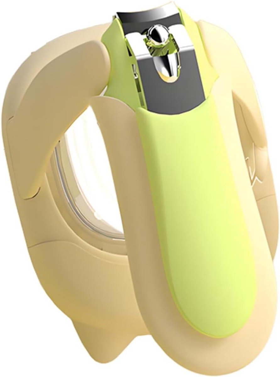 Babynagelvijl - Elektrische Nageltrimmer - Veilige Nagelverzorging - Met LED en Vergroting - 10 x 6 x 5 cm - Wit