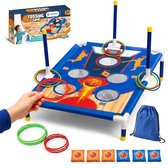 Calivo&Co® Ringwerpen en Pittenzakjes Speelgoed – Binnen en Buitenspeelgoed – Buitenspeelgoed jongens en meisjes – Strandspeelgoed – Spelletjes voor Kinderen – Kinderspeelgoed – Speelgoed buiten