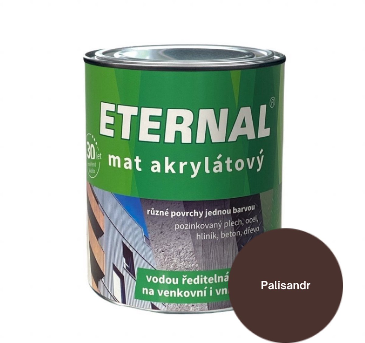 Eternal MAT Acryl 0,7 kg, 010 Palisander