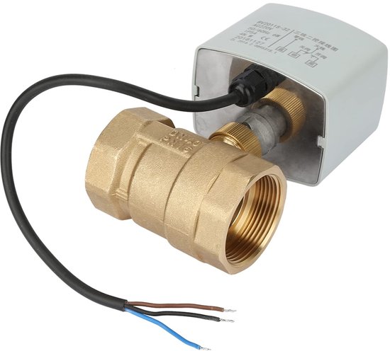 OmGoods - Dailygoody - Motorized Ball Valve - 220V met Handmatige Schakelaar - Duurzaam - Voor Water- en Gasleidingen - Efficiënt - Geschikt voor Huishoudelijk . van Omgoods — afbeelding 5