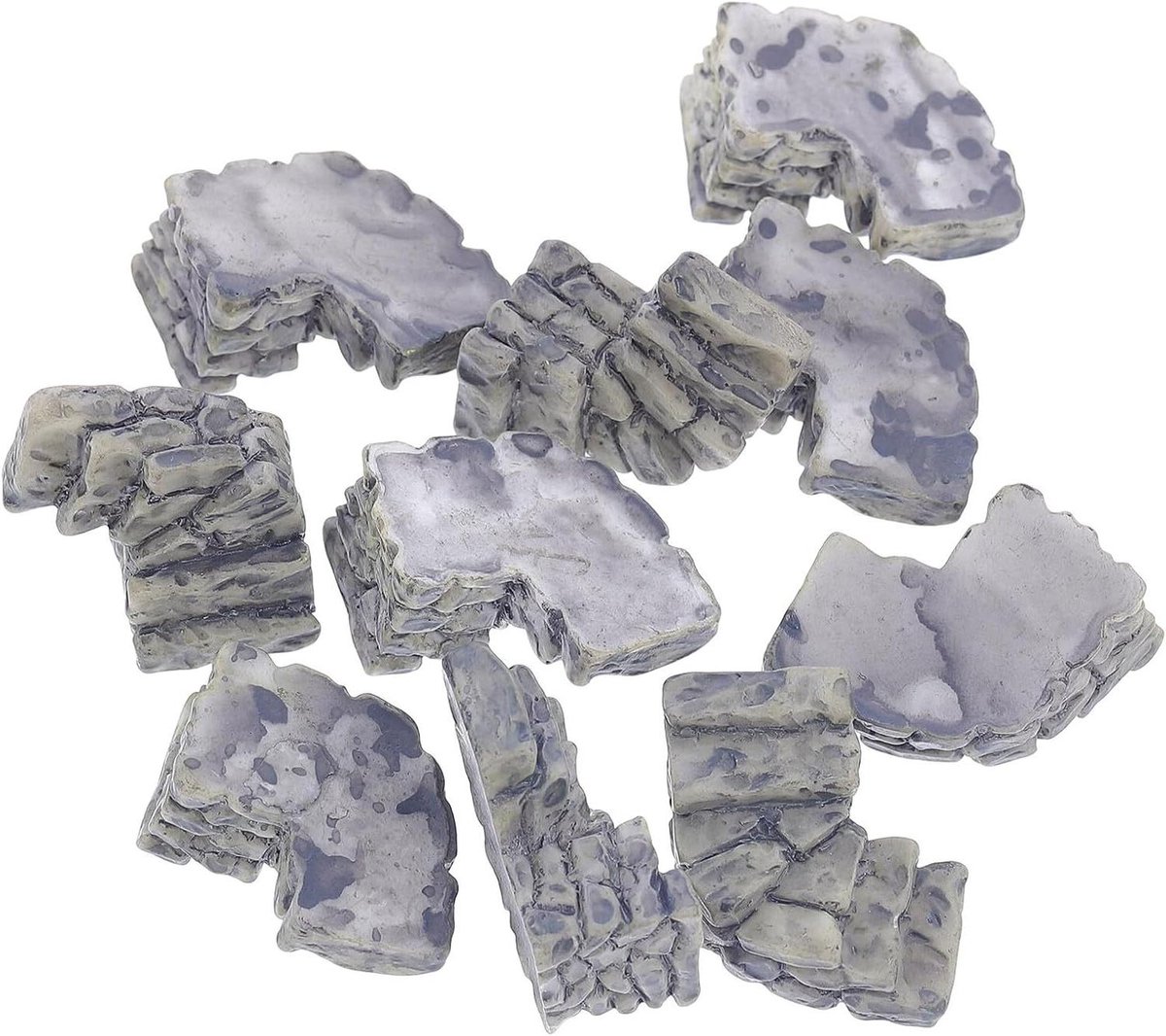 Hars Steen Trappetjes - Miniatuur Tuin Decoratie - Tuin Aankleden - Fijn Vakmanschap - 32 x 31 x 15 cm