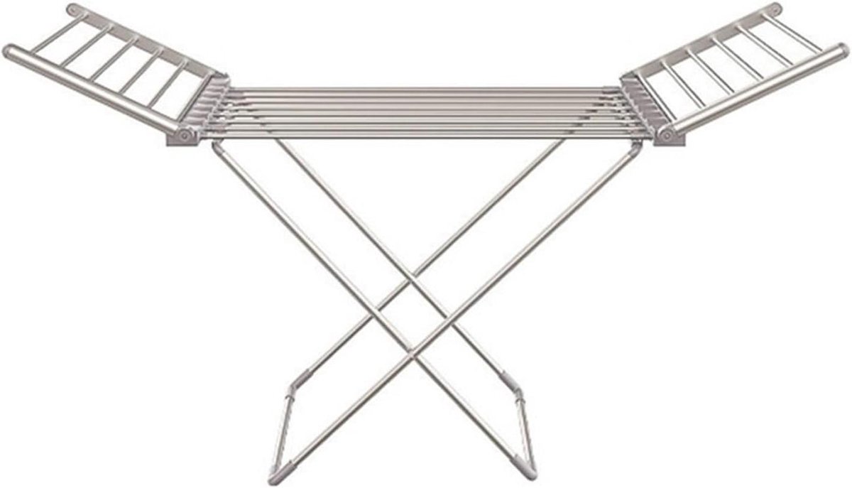 Elektrisch Droogrek Verwarmd Kledingrek Kleding Snel Drogen Opvouwbaar Lichtgewicht Frame 15 kg Draagvermogen One Color