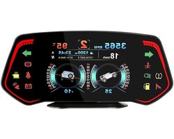 Auto Head Up Display - HUD OBD2 GPS - Veilig Rijden - Universele Compatibiliteit