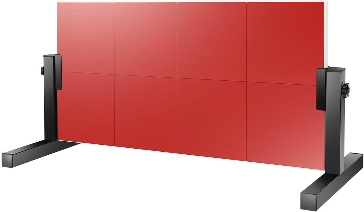 Tafeltennis Rebound Board - Zelftraining Tafeltennis - Oefenen zonder partner - 360 graden hoekverstelling - 66 x 33 cm