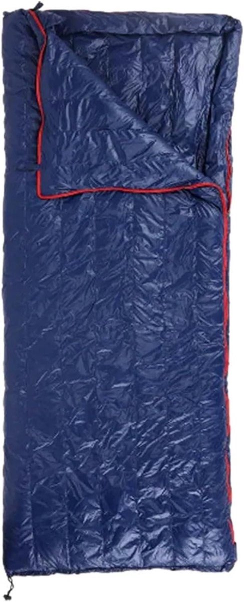 Outdoor Slaapzak - Kampeerzak Ganzendons - Kamperen en Wandelen - Waterdicht Compressie Ontwerp - 500g - Blauw
