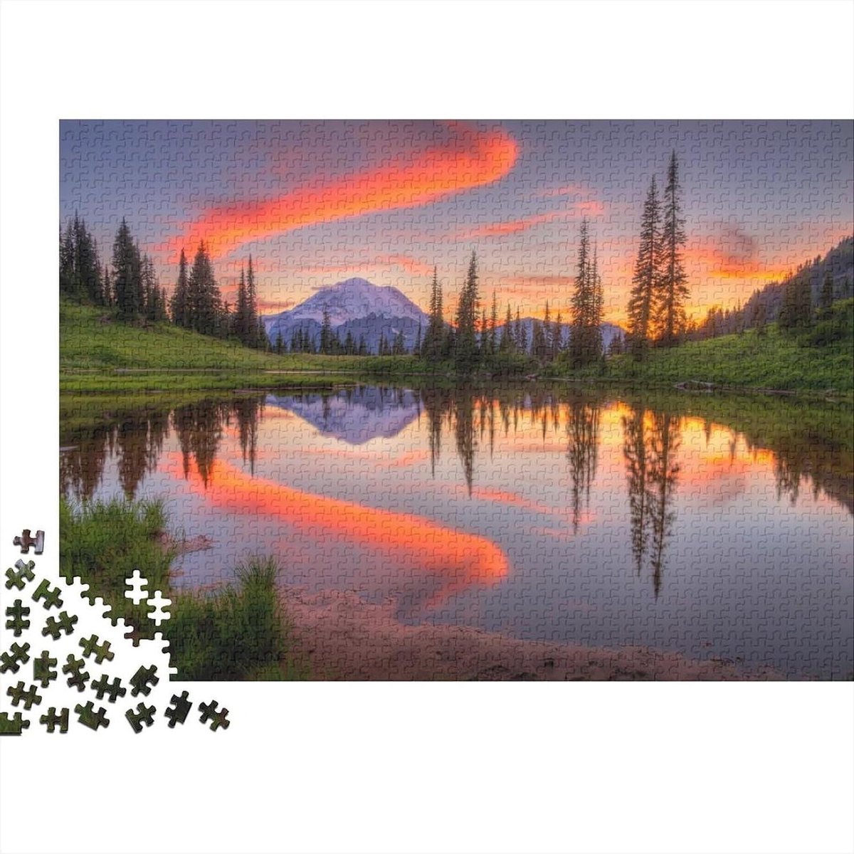 Gepersonaliseerde Puzzel - Eigen Foto Puzzel - Ontspanning en Plezier - Uniek Ontwerp - 1000 Stukjes - Meerdere Kleuren