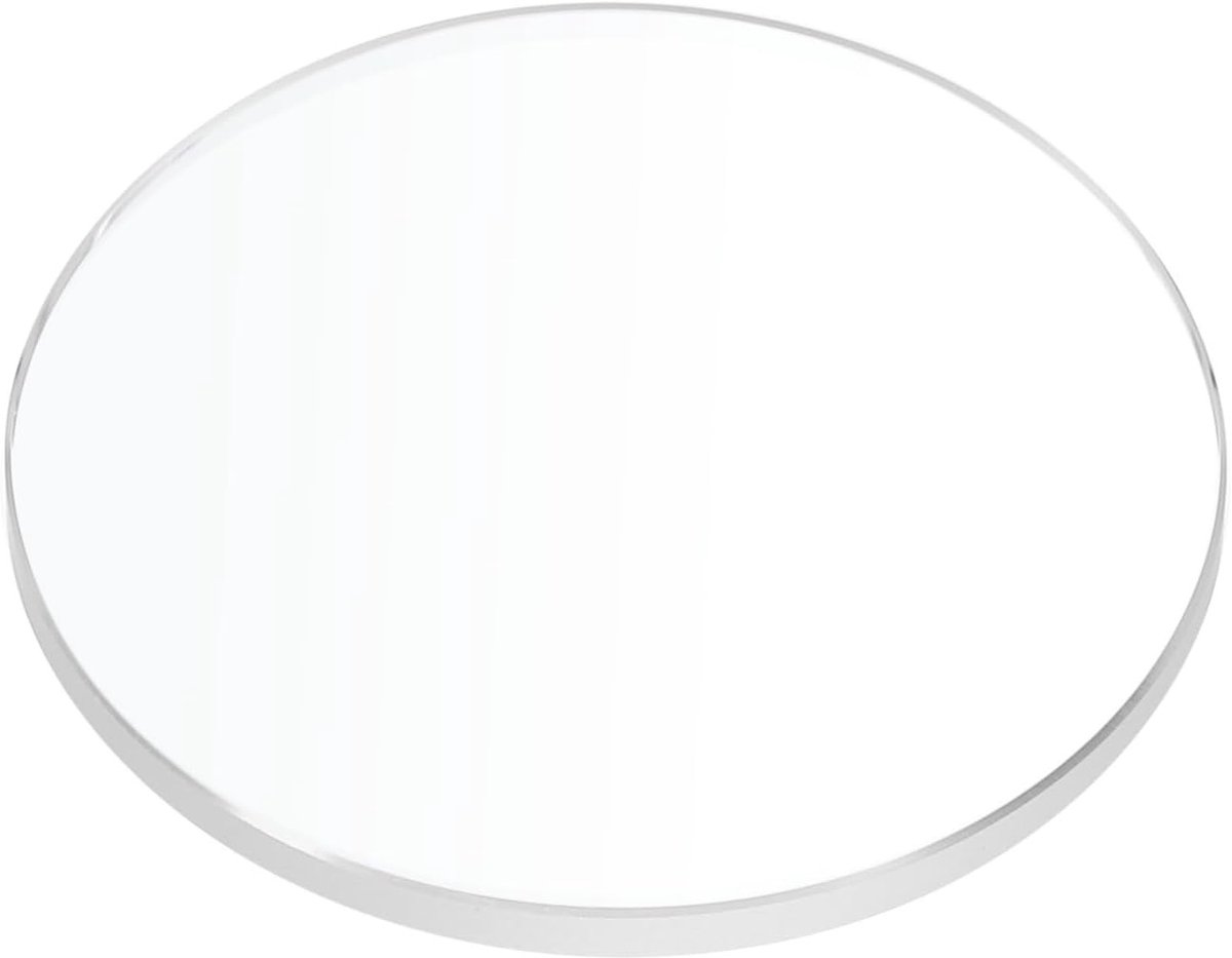 Saffierkristal horlogeglas 27,5 mm - Platte ronde vervangingsglas voor horloge reparatie en onderhoud