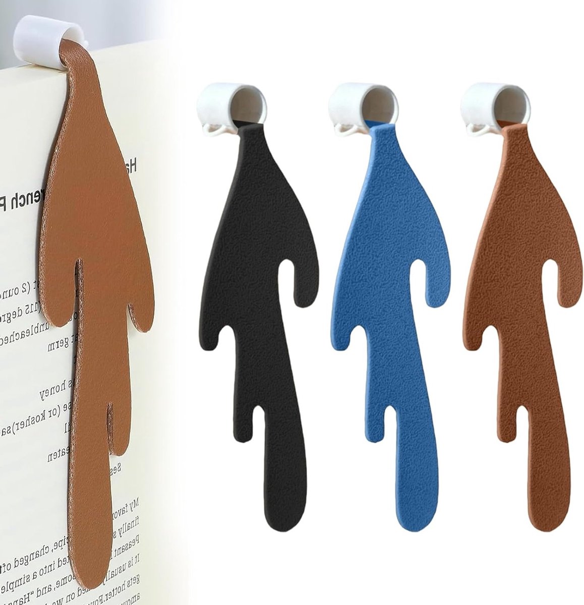 Unieke Gepersonaliseerde Boekenleggers in 3 Kleuren, Perfect voor Boekenliefhebbers en Cadeaus voor Vrouwen en Mannen