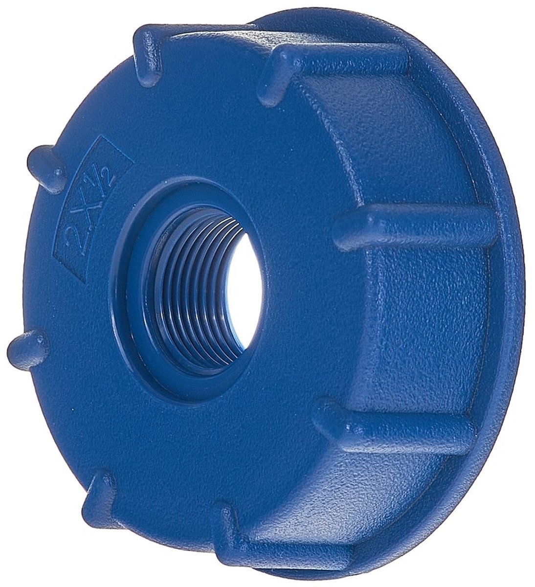Garronda IBC adapter S60x6 - binnendraad 1/2 inch - IBC-aansluitkap - voor watertank en regenton - kunststof adapter - IBC-container Mauser - GD-0210