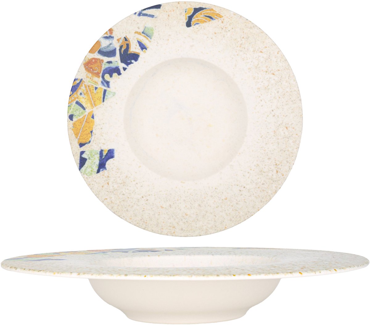 Kütahya Porselen Pastabord - Serenita - Porselein - 27 cm (400cc) - set van 2