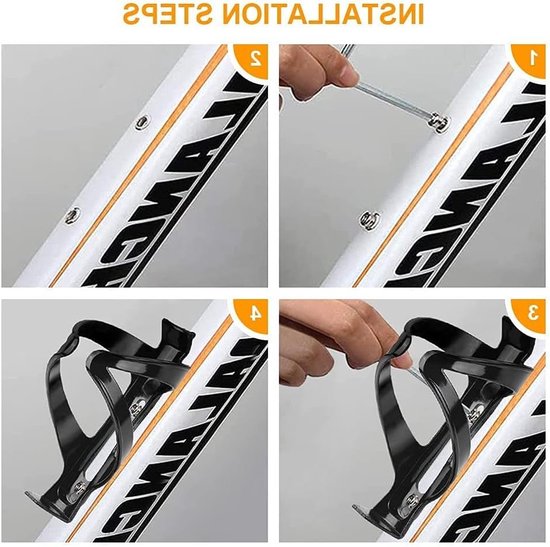 Fiets Bidonhouder met 750ml BPA-vrije Bidon, Lichtgewicht en Duurzaam voor Racefietsen en Mountainbikes, Onmisbaar voor Fietstochten — afbeelding 5