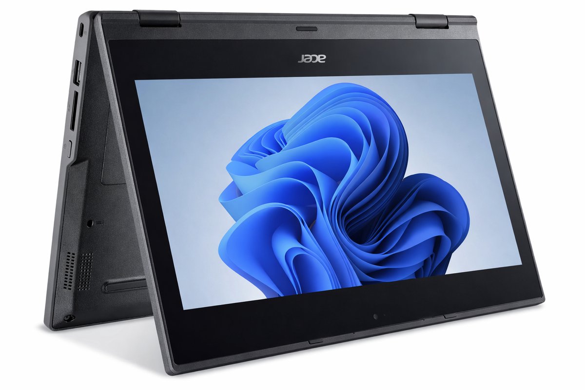 Acer TravelMate Spin B118 G2 - 2-in-1 laptop en tablet - 11.6 inch - Intel N5000 - 4GB - 128GB SSD - Windows 11 — afbeelding 6