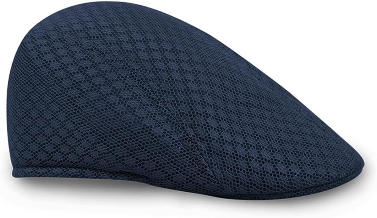 Ademende Zomer Muts voor Golf en Casual Gebruik - Lichtgewicht Mesh Beret met Platte Klep en Comfortabele Pasvorm