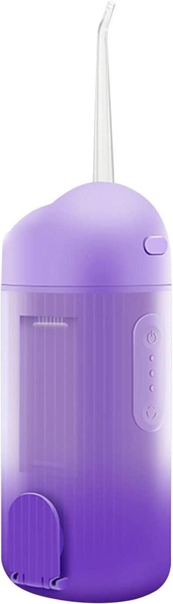 Water Flosser - Tanden Reiniger - Mondhygiëne Verbeteren - Draadloos en Oplaadbaar - 240 ml Tank - Zwart