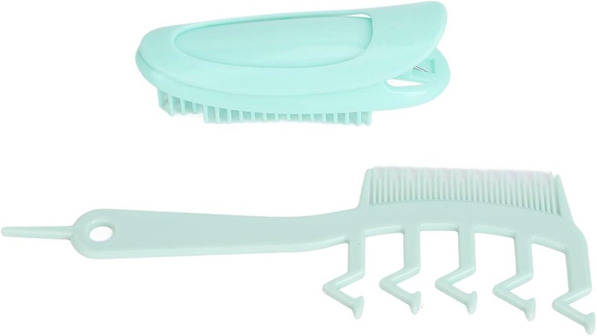 Ontwarrende Kam - Haarstyling Tool - Volume Creëren - Ergonomisch Handvat - 19 x 8 x 4 cm - Helder