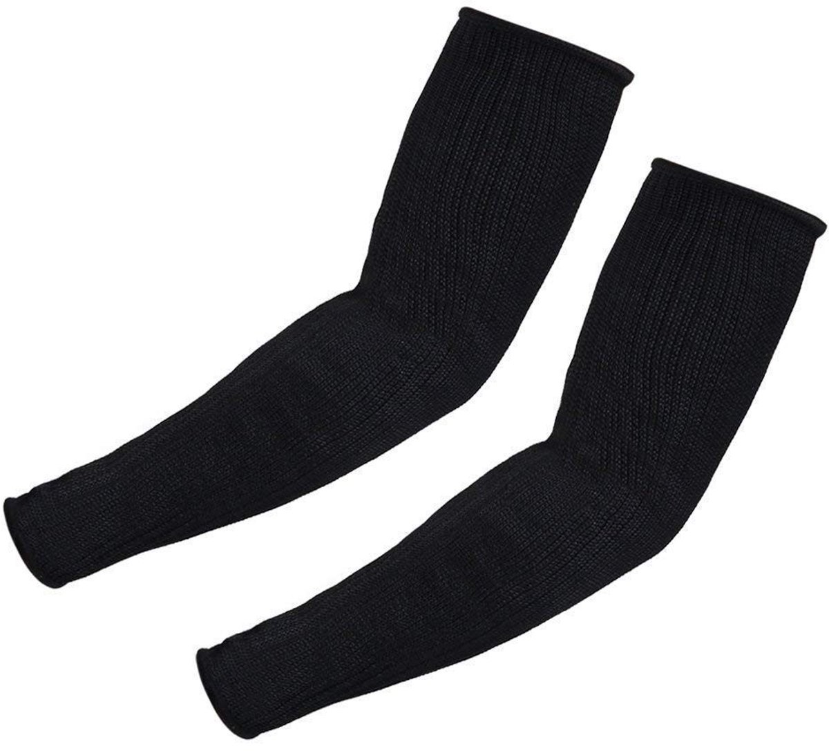 Dailygoods- Kevlar Mouwen Snijbestendig - Hittebestendig - Anti-slijtage - Veiligheidsarmband - 1 Paar - Roestvrij Staal Bescherming - Beschermmouwen