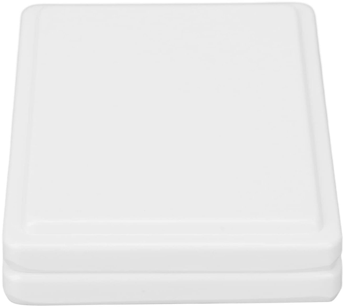 Dailygoods- Verfpalet Elegant - Keramisch - Kras-/Schokbestendig - Met Deksel - Glad/Puur - Veilig voor Vaatwasser/Oven - Verfmengpalet