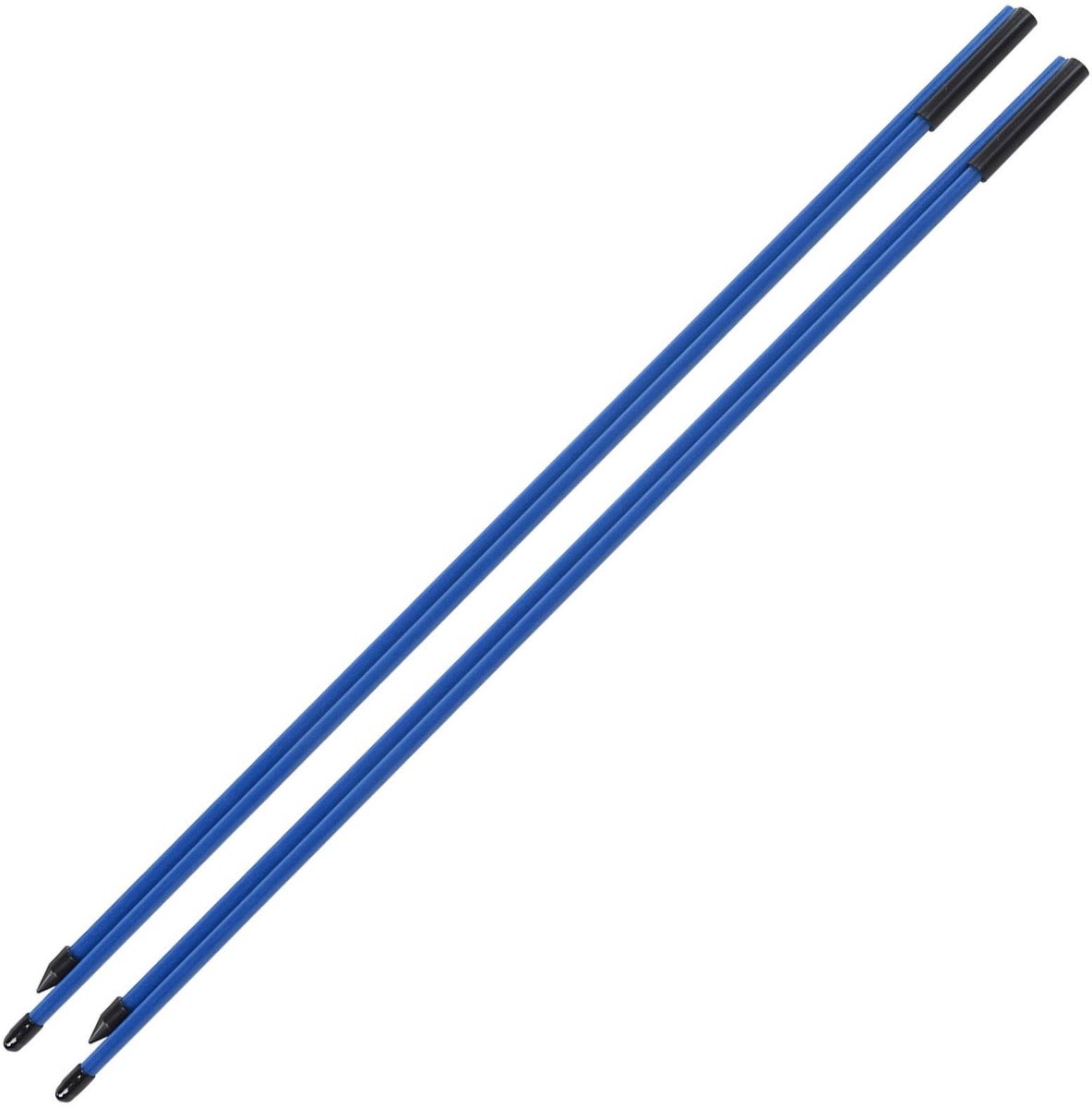 Dailygoods- Golfuitlijningsstokken Opvouwbaar - Glasvezel - Lichtgewicht - 2-sectie - Duurzaam - Praktische Accessoire - Golfstokken