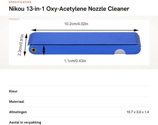 Nozzle Cleaning Kit, Cleaning Tools, Accessory Set for 3D Printers, Nozzle Unclogging Needles van Creality — afbeelding 5