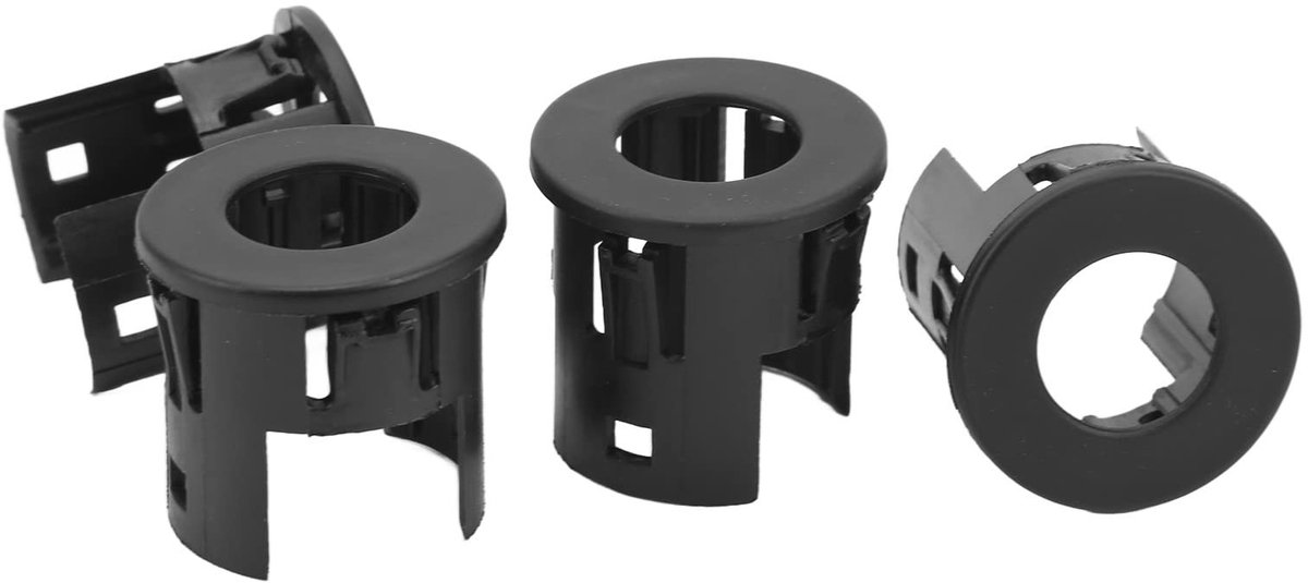 Dailygoods- Parkeerhulp Sensor - Schokbestendige Beugel - ABS Behuizing - Set van 4 Stuks - Direct Fit voor Pick-up Truck - Duurzaam en Krasbestendig - Parkeersensor