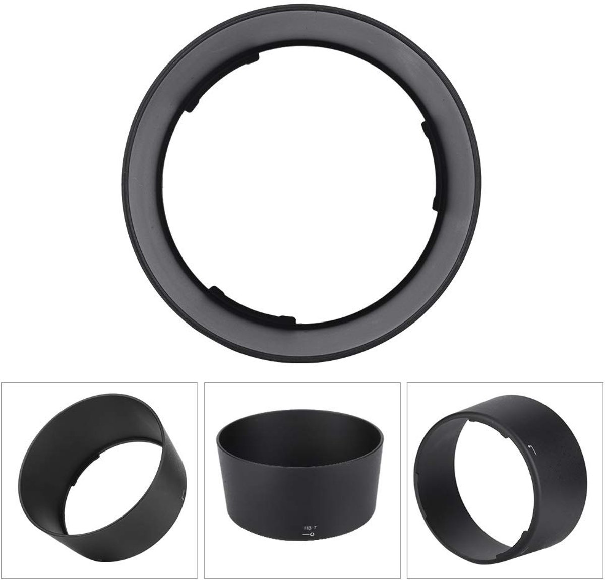 Dailygoods- Zonnekap Hoogwaardig Materiaal - Lenshouder - Lichtbestendig - Verbeterde Beeldkwaliteit - Bescherming Tegen Interferentielicht - Geschikt Voor 80-200Mm F 2.8D Ed - Lenshood