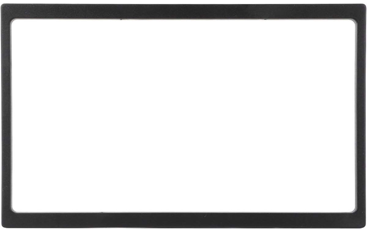 Dailygoods- Radioframe Universeel - 2 DIN - 7 Inch - Hoogwaardige Kunststof - Voor 178 x 102 mm - Eenvoudige Installatie - Duurzaam - Autoradio
