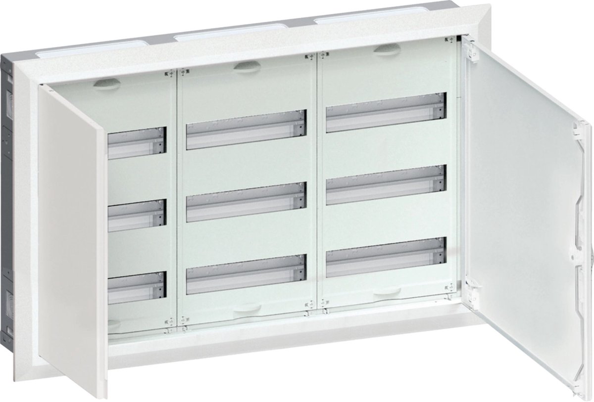 Hager Inbouw veldverdeler 108PLE met univers, IP30, beschermingsklasse II, nismaten 507x815x115mm - FWU33S