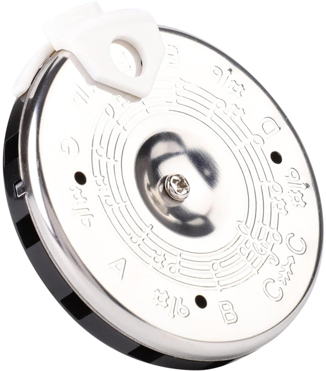 Dailygoody - Chromatische Tuner - 13 Toon Stemmer - Gevoelige Sensor - Compact formaat - Ideaal voor Gitaar en Ukelele - Voor Muzikanten en Leraa