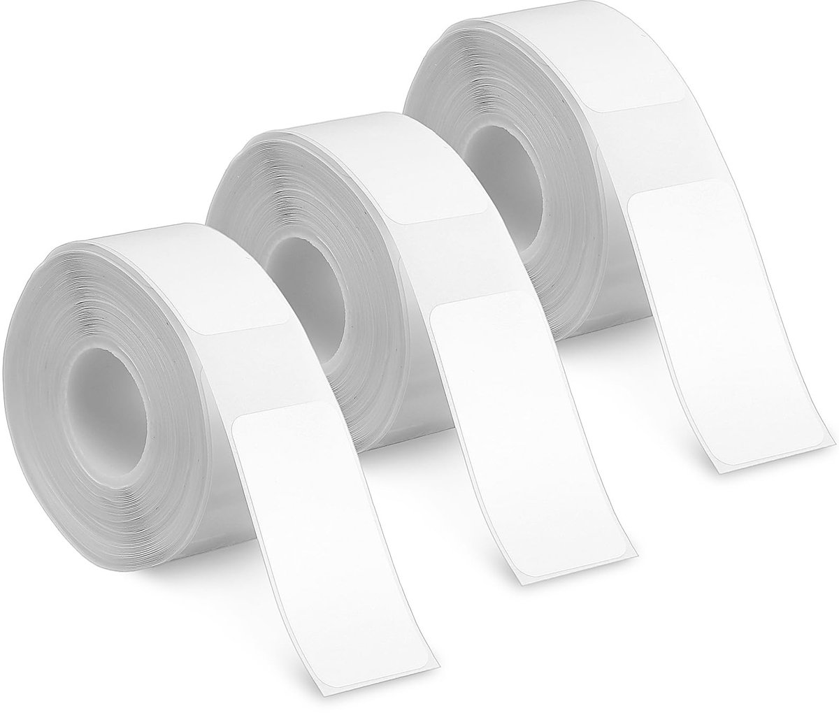 Dailygoods- Thermische Labels 540 Stuks - 3 Rollen - 14 x 30 mm - Zelfklevend - Voor Phomemo D30/D32/D35/Q30/Q30S/Q31 - Papier - Etiketten