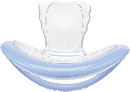 Curaprox Baby Fopspeen Maat 1 - Blauw van Curaprox — afbeelding 3