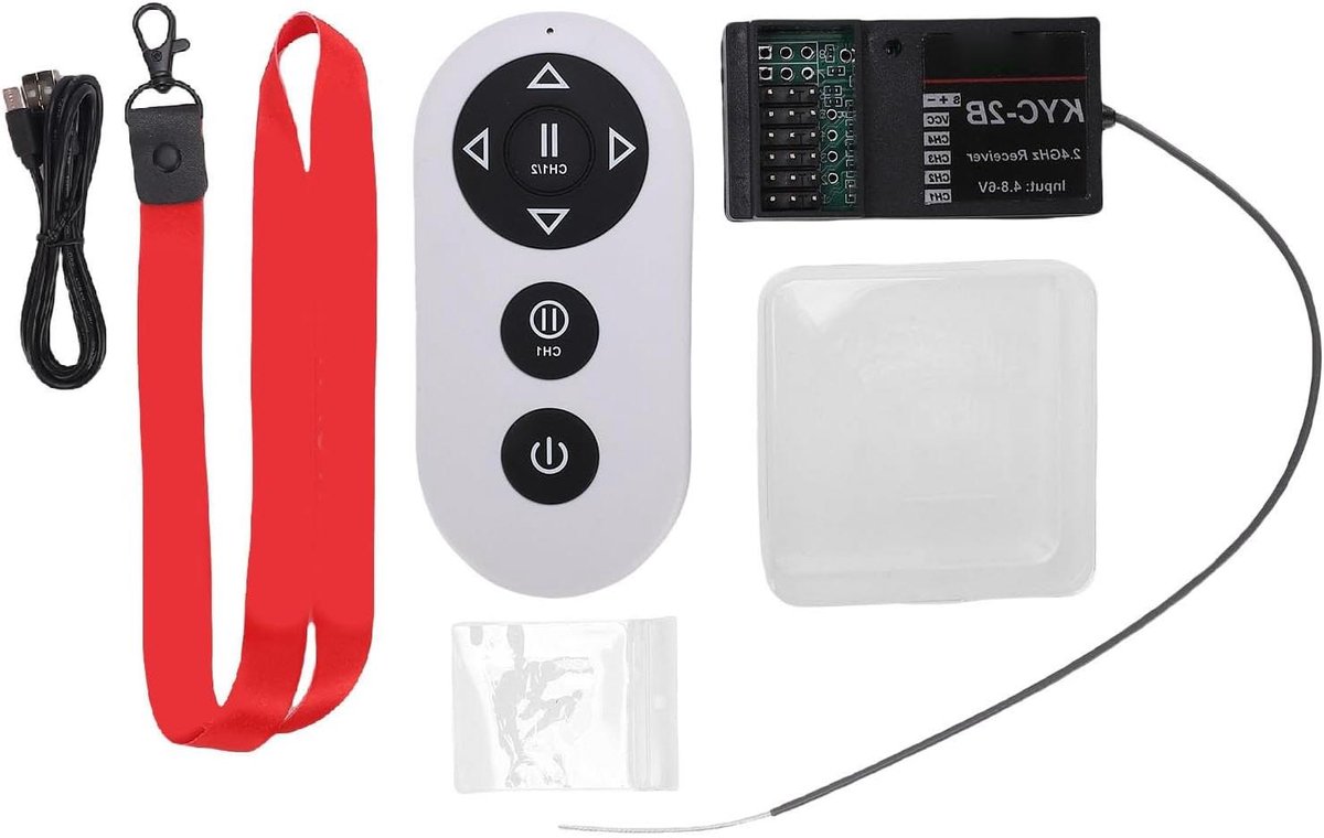 RC Afstandsbediening - Zender Controller - Voertuigen Besturen - Dubbele Motor Controle - 4 Kanalen - Zwart