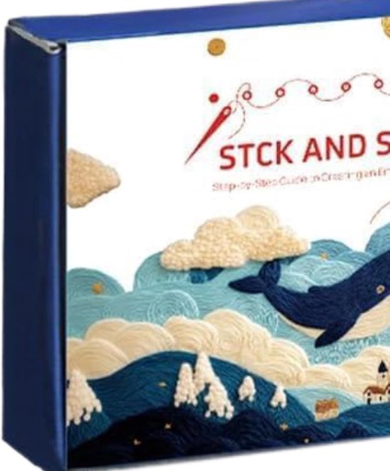 Borduurboek - Naaien Knutselen - Handprojecten Leren - Stap voor Stap - 20 cm - Meerkleurig — afbeelding 5