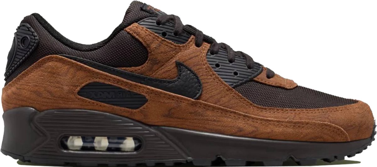 Sneakers Nike Air Max 90 Premium “Light Brtitish Tan Velvet ” Bruin