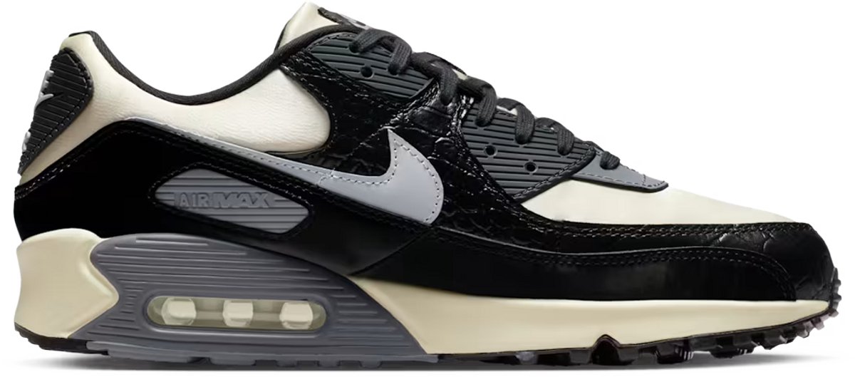 Nike Nike Air Max 90 QS ‘Coconut Milk’ Sneakers Heren Zwart