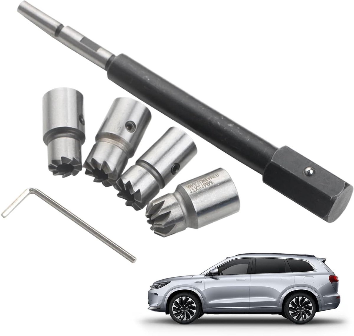 Injector Reinigingsset - Injector Cleaner Kit - Motoronderhoud - Conisch Snijontwerp - 22 x 12 x 5 cm - Niet gespecificeerd