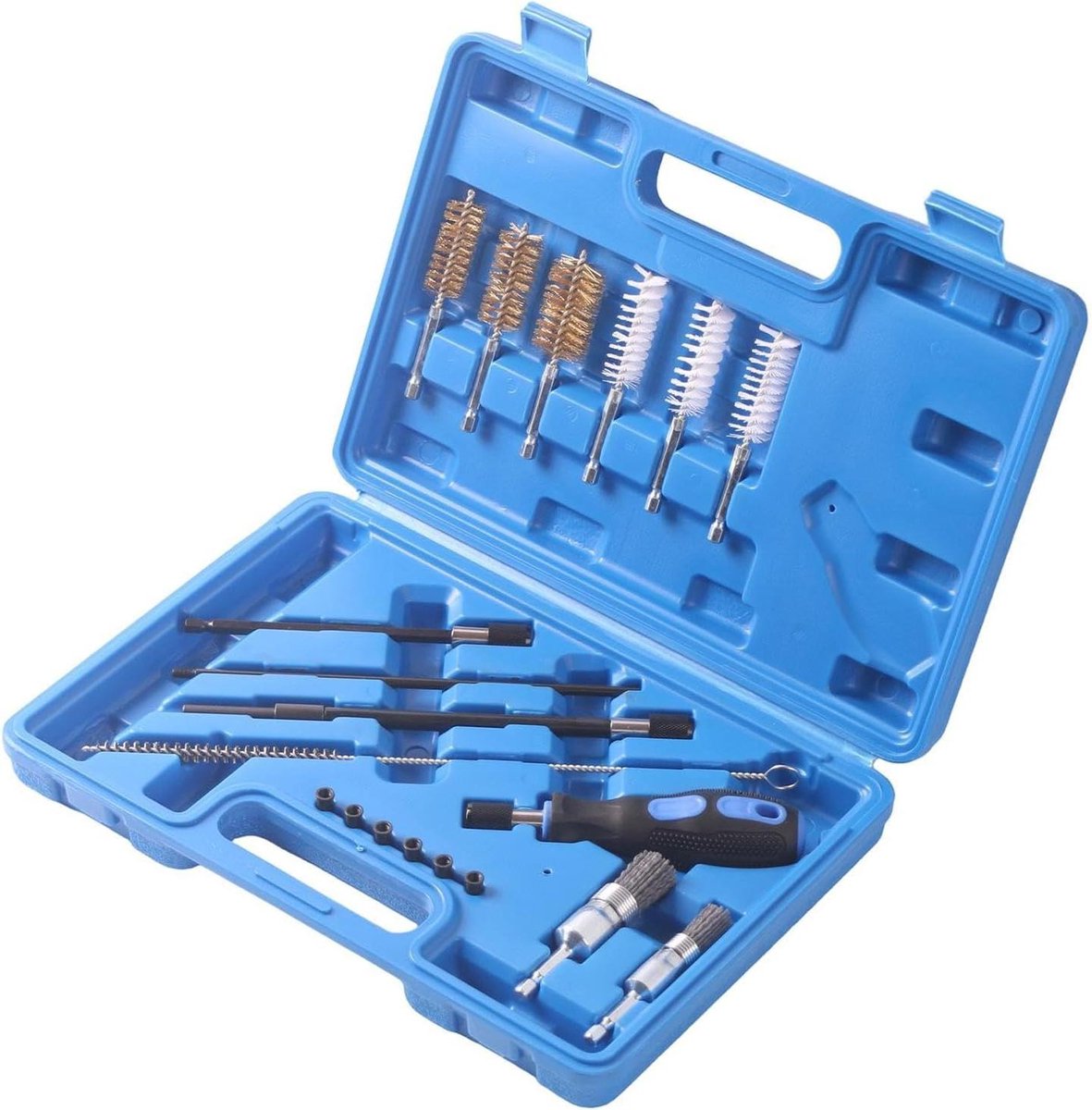 Injector Reinigingsset - Motor Reiniger - Motor Onderhoud - 19 Delige Set - 33.5 cm - Niet gespecificeerd