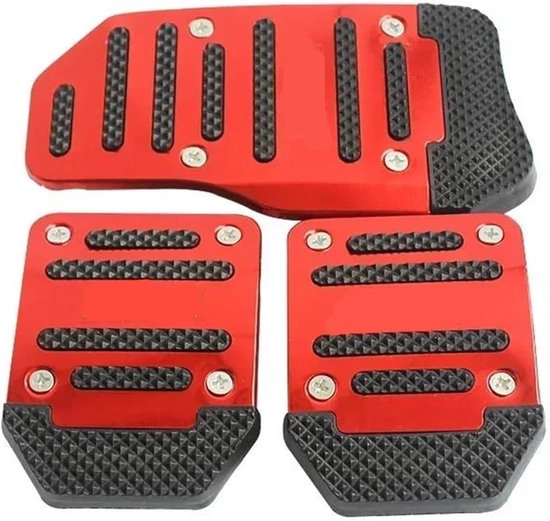 Antislip Pedalenset - Auto Pedalen Set - Verbeteren Rijveiligheid - Universele Pasvorm - 3 Delig - Blauw — afbeelding 3