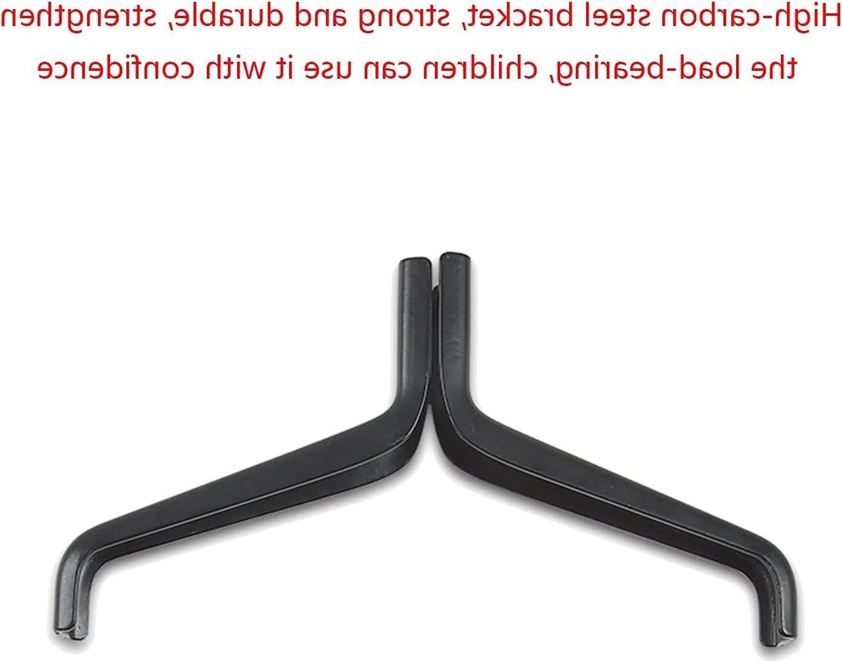 Zijwieltjes Fiets - Oefenwielen Kinder - Fietsen Leren - Robuust Koolstofstaal - 14 inch - Blauw