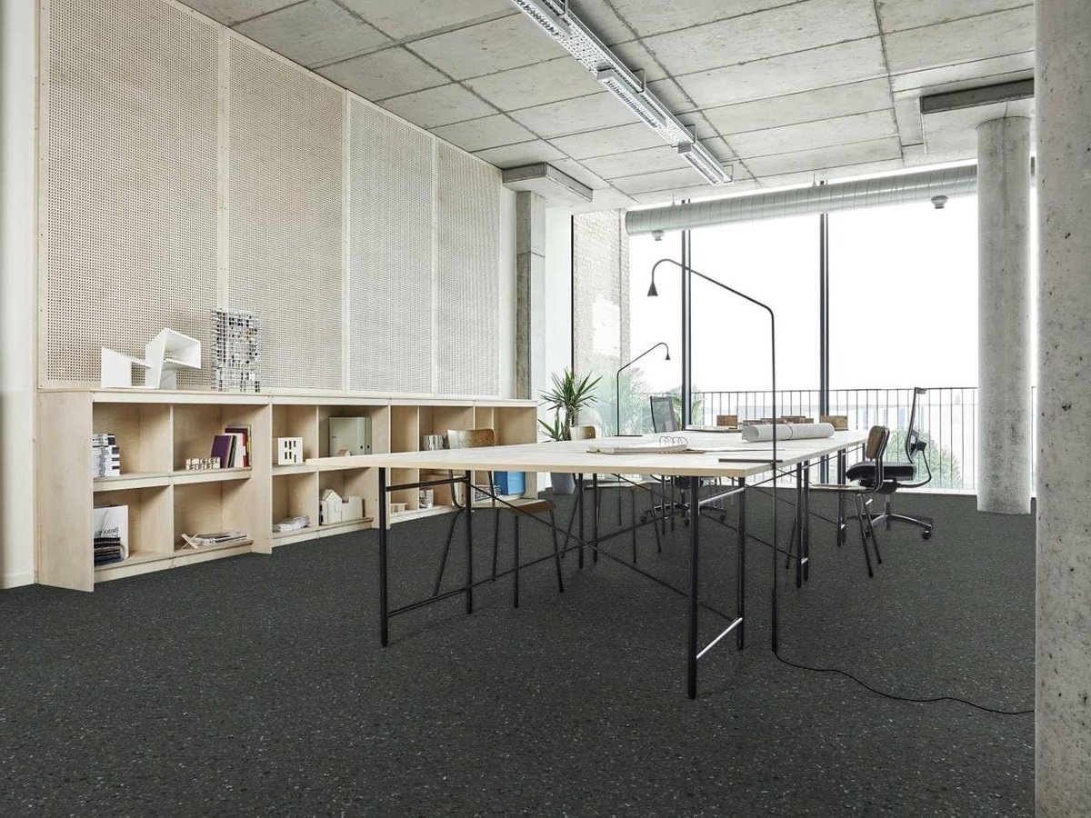 Vinyl vloerbedekking - Gevlekte steenlook - Vloer vernieuwen - Antislip oppervlak - 3 vier
