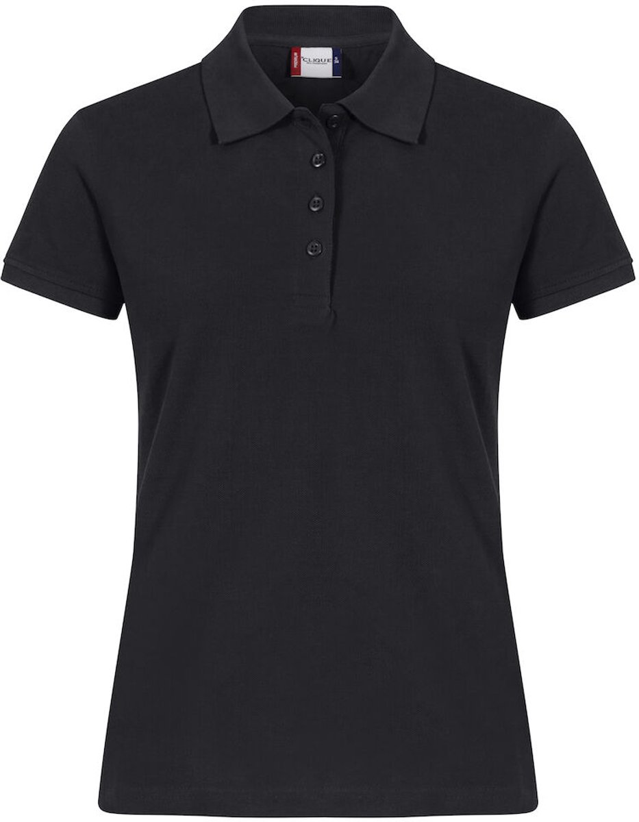Clique Heavy Premium Polo Women 028261 - Zwart - L